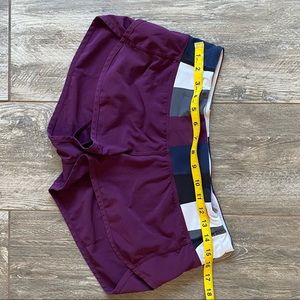 Lululemon Speed Up Shorts - Purple w/Liner